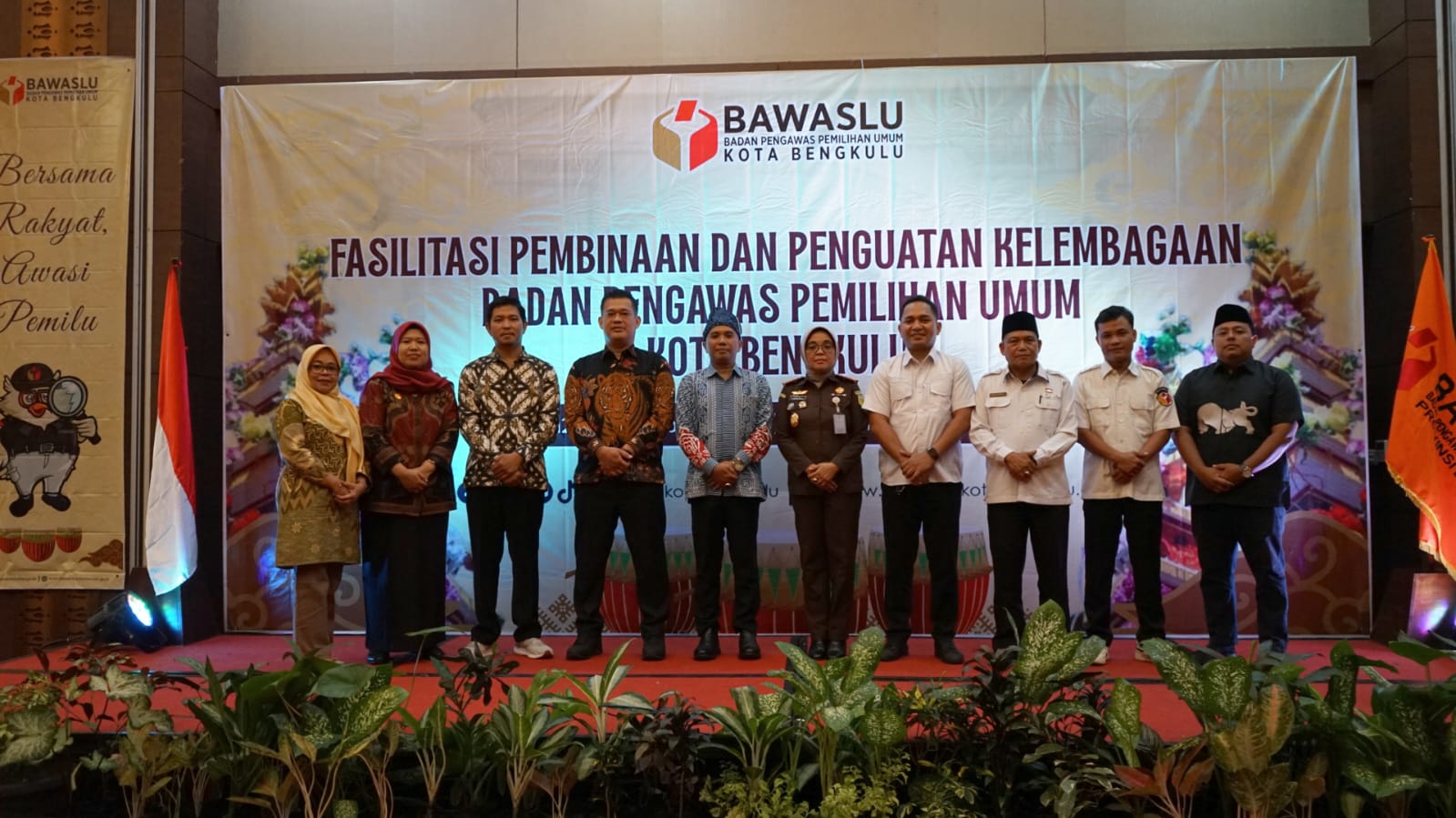 Kegiatan Penguatan Kelembagaan Bawaslu Kota Bengkulu. Rabu (10/9/25) bertempat di Hotel Santika Kota Bengkulu.