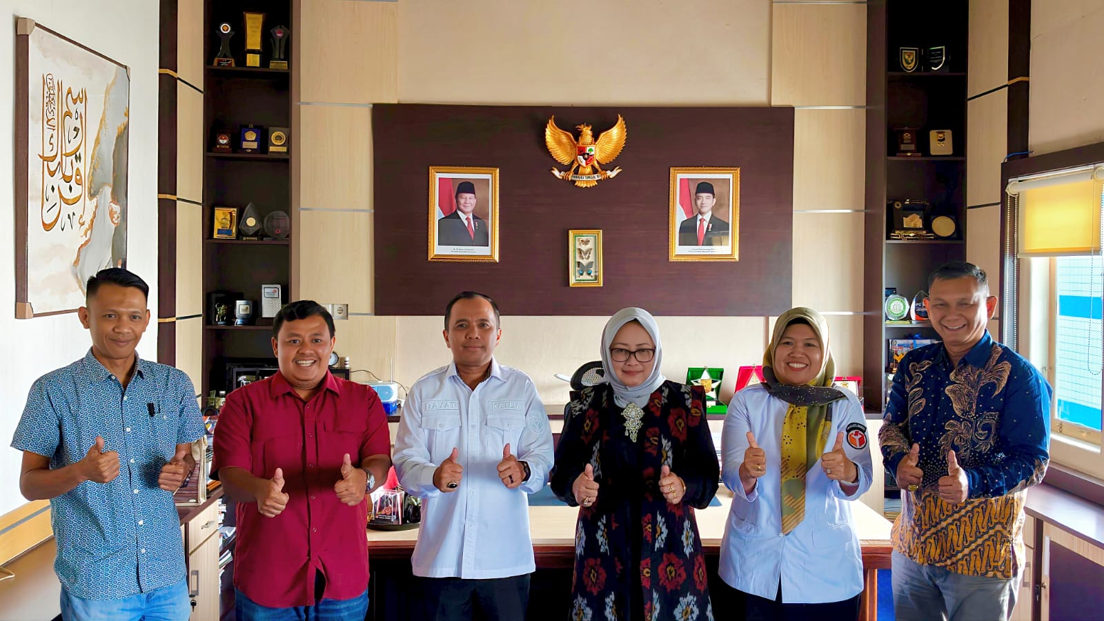 Pimpinan Bawaslu Kota Berdiskusi dengan Rektor Universitas Prof. Dr. Hazairin, S.H Dr. Arifah Hidayati, S.E., M.M. Rabu (28/1/26)