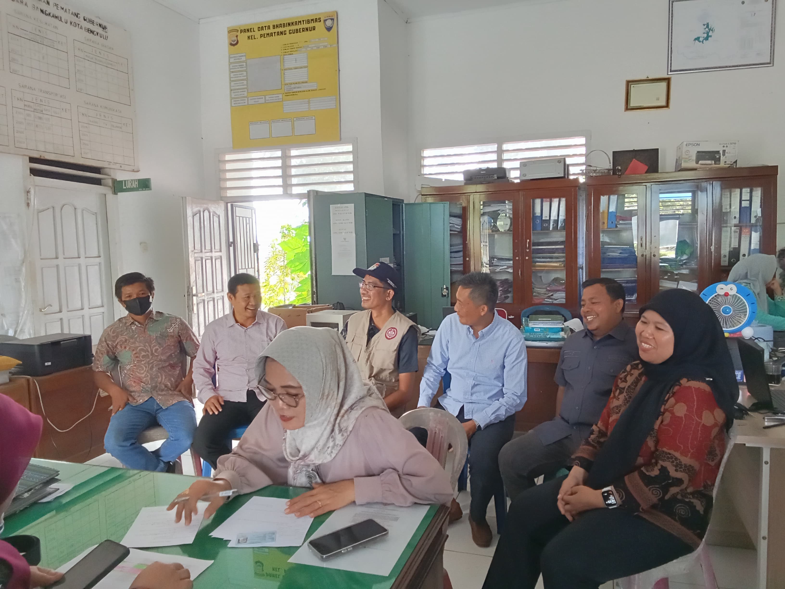 COKTAS di Kecamatan Muarabangkahuku oleh KPU Bengkulu diawasi langsung oleh Anggota Bawaslu Kota Bengkulu Leka Yunita Sari dan Ahmad Maskuri.