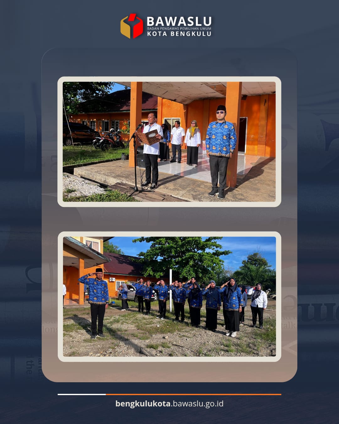 Jajaran Bawaslu Kota Bengkulu melaksanakan upacara peringatan ke 118 Hari Kebangkitan Nasional 20 Mei 2026.