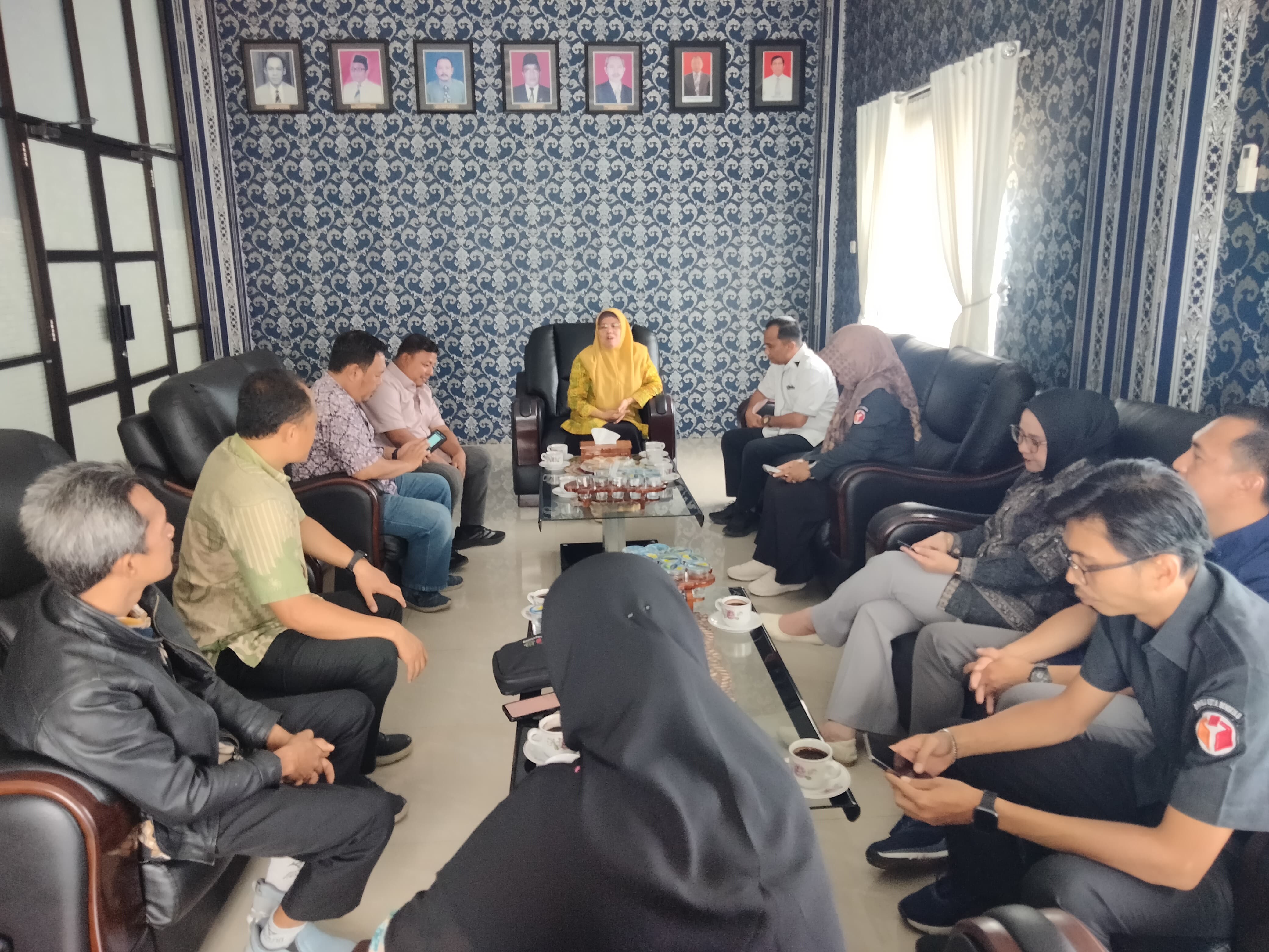 Kunjungan Ketua dan Anggota Bawaslu Kota Bengkulu ke STIA Bengkulu.
