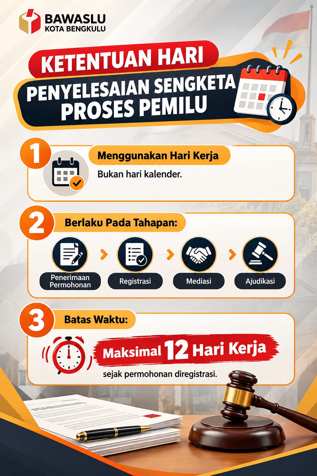 Ketentuan Hari dalam Proses Penyelesaian Sengketa .
