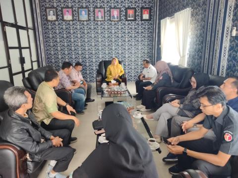 Kunjungan Ketua dan Anggota Bawaslu Kota Bengkulu ke STIA Bengkulu.