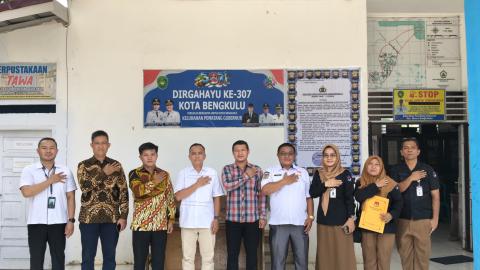 Pengawasan Coktas oleh Ketua Bawaslu Kota Bengkulu Rahmat Hidayat di wilayah Muarabangkahuku. Rabu (16/9/26)