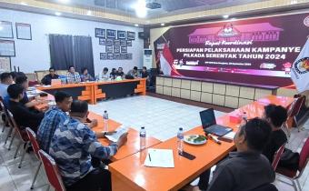 Bawaslu kota Bengkulu melakukan pengawasan terhadap Penetapan Paslon Pemilihan Tahun 2024