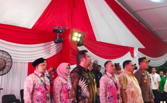 Ketua dan Anggota Bawaslu Kota Bengkulu (Baju Batik Seragam)