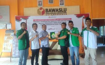 Bawaslu Kota Bengkulu terima kunjungan silaturahmi ANSOR Kota Bengkulu. 