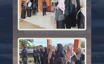 Kordiv PPPS Bawaslu Kota Bengkulu Ahmad Maskuri Pimpin Apel Pagi Jajaran Bawaslu Kota. Senin (9/2/26)