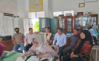COKTAS di Kecamatan Muarabangkahuku oleh KPU Bengkulu diawasi langsung oleh Anggota Bawaslu Kota Bengkulu Leka Yunita Sari dan Ahmad Maskuri.