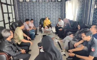 Kunjungan Ketua dan Anggota Bawaslu Kota Bengkulu ke STIA Bengkulu.