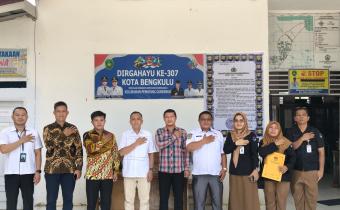 Pengawasan Coktas oleh Ketua Bawaslu Kota Bengkulu Rahmat Hidayat di wilayah Muarabangkahuku. Rabu (16/9/26)