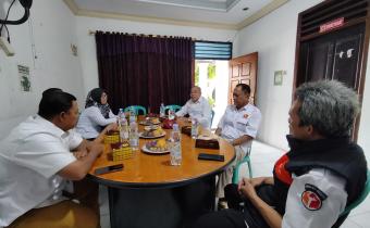 Konsolidasi demokrasi di sekretariat Partai Gerindra Kota Bengkulu.